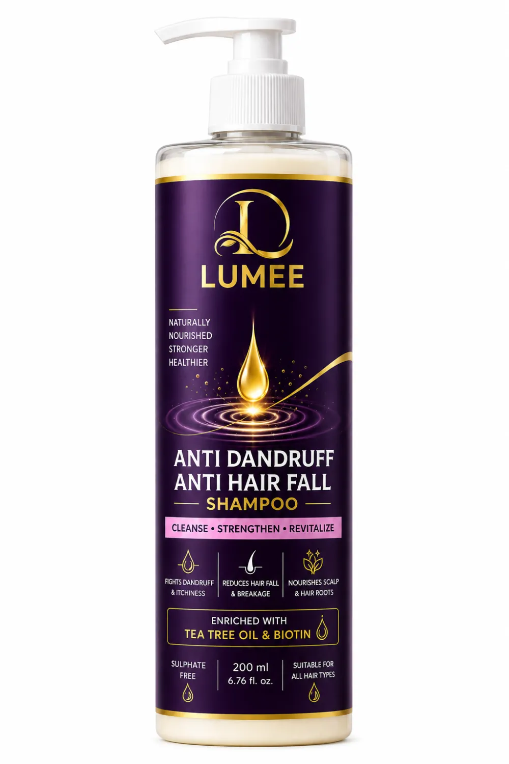 Anti Dandruff Anti Hair Fall Shampoo